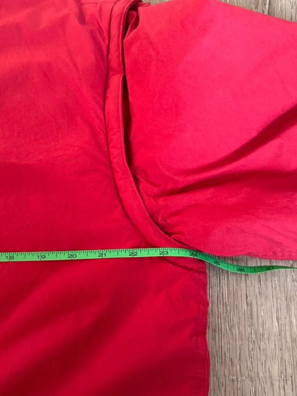 Vintage J.Crew red goose down puffer jacket/vest
